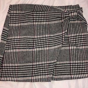 Plaid Bow Skirt